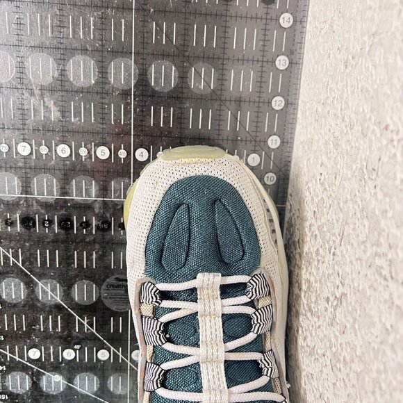 Vintage Reebok DMX Run Men Size 8.5 Silver Ultramarine White Neon Green Shoes - Picture 14 of 15